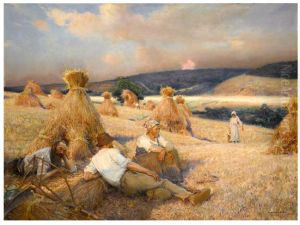 Le Repos des Moissonneurs by Jules-Alexis Muenier