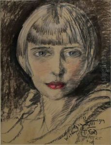 Portrait of Czeslawa Okninska-Korzeniowska Portrait of Czeslawa Okninska-Korzeniowska