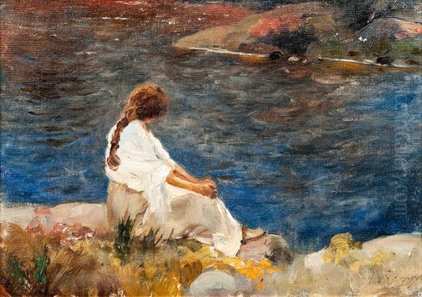 A quiet moment by the river - view 1