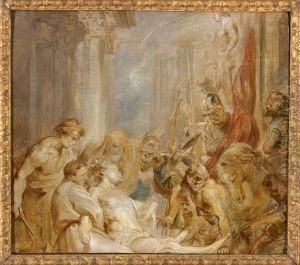 The martyrium of Saint Adrian The martyrium of Saint Adrian