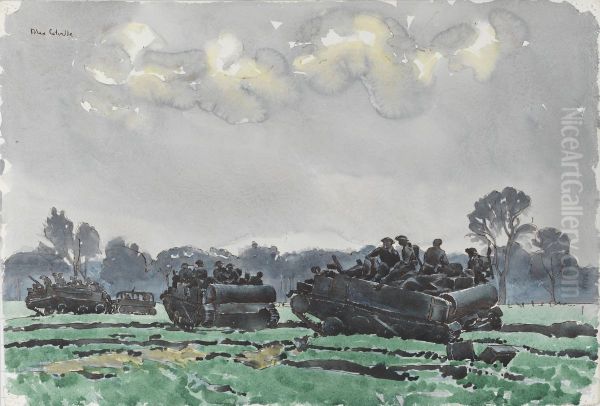 Infantry Advancing - view 1