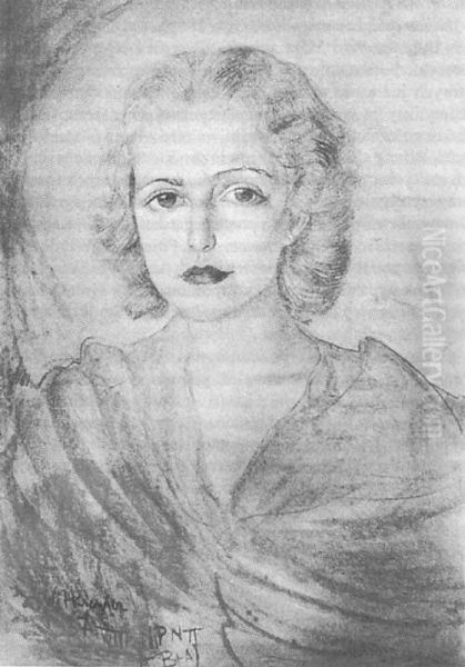 Portrait of Maria Huber-Rzepinska - view 1