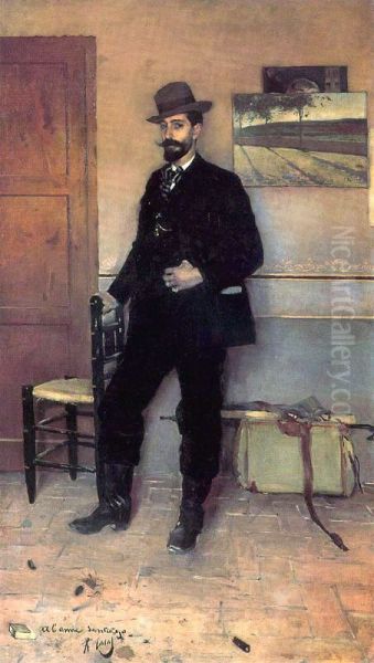 Portrait of Santiago Rusinol - view 1