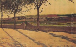 Landscape by Santiago Rusinol i Prats