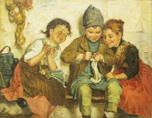 Three children