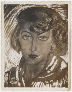 Portrait of Olga Niewska Portrait of Olga Niewska