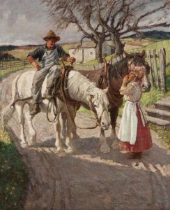Stopping For A Visit by William Cahill