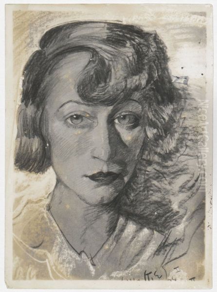 Portret Olgi Niewskiej - view 1