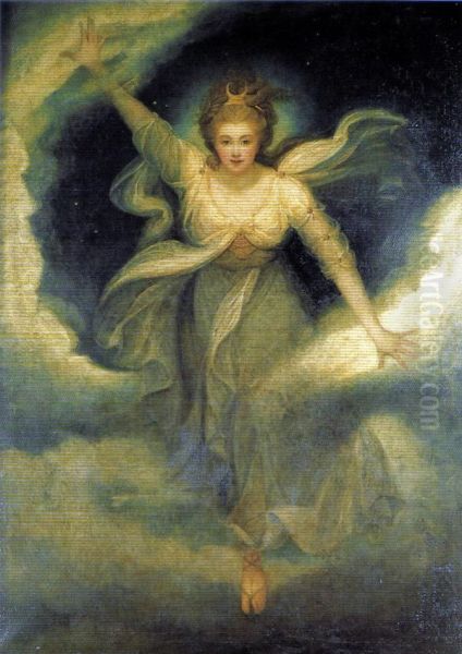 The Duchess of Devonshire as Cynthia from Spenser's 'The Faerie Queene' - view 1
