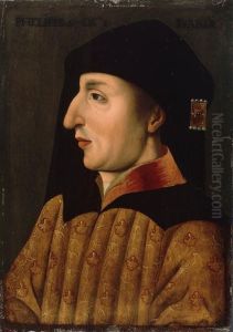 Portrait ofPhilip II, Duke of Burgundy(1342-1404) by unknown