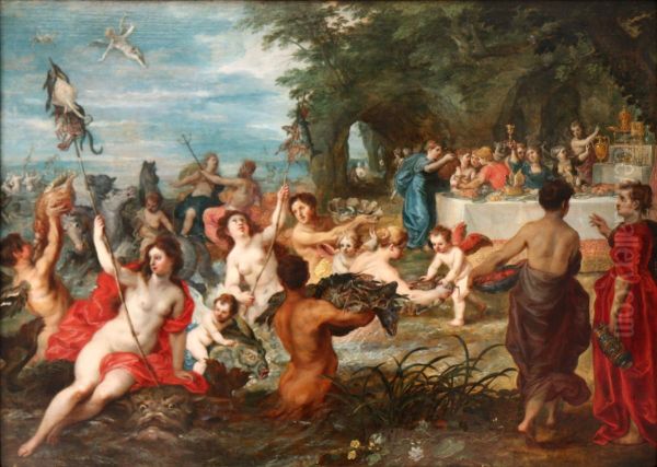 Les noces de Thetis et Pelee - view 1