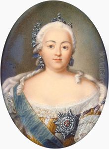 Benner, Zan AnriPortret imperatricy Elizavety PetrovnyFrancia, 1821 g. Ermitaz