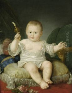 Portrait ofAlexander I - Alexander Pawlowitsch by Jean-Louis Voille