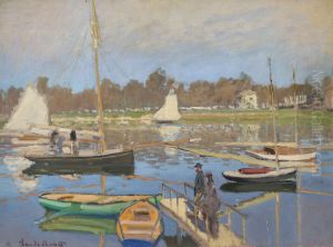 Le bassin d'Argenteuil by Claude Oscar Monet