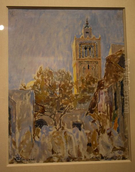 Rue du minaret de Teboursouk - view 1