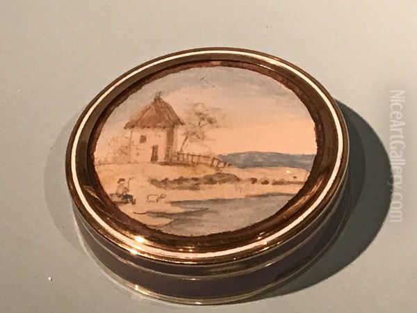 Snuffbox with a removable lid - view 1