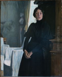 Reverie (Miss Stephanie Nantas) by Santiago Rusinol i Prats