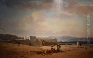 Le pharo a Marseille, vue prise du palais imperial