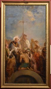 Saint Francois Xavier baptisant les Indiens by Theodore Chasseriau