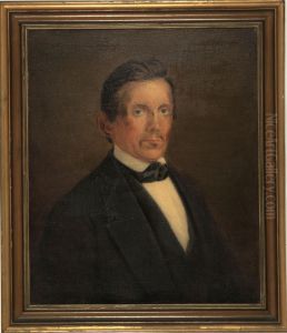 Half-length Portrait Of A Man by Charles Drew Cahoon