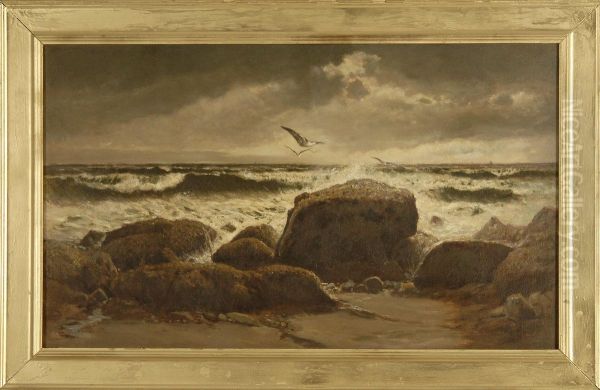 Rocky Coastal Seascape - view 1