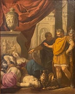 La mort de Cleopatre