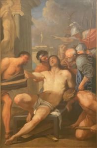 Le Martyre de saint Laurent by Lubin Baugin