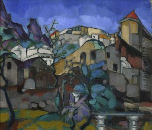 Capri Landscape by Konrad Magi