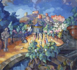 Italian Landscape. Rome by Konrad Magi