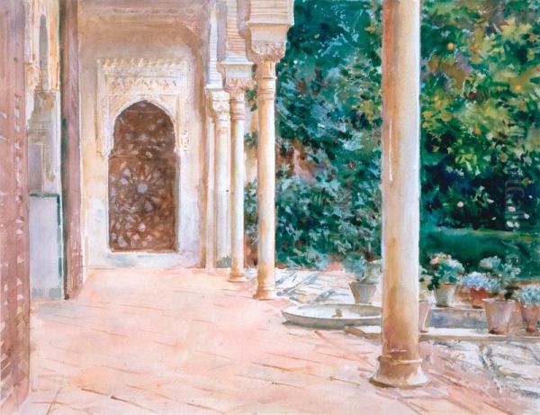 The Loggia by John Singer Sargent - view 1