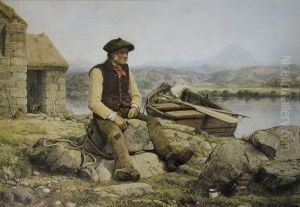 The Highland Ferryman by William Dyce by William Dyce