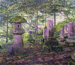 Jardin japones (Japon) by Lilla Calbot Perry