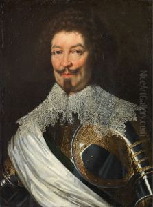 Portrait of Charles de Lorraine, fourth Duke of Guise in armour