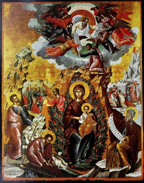 Virgin of the Burning Bush - view 1