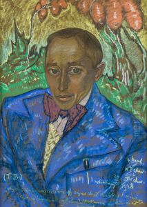 Portret Ottona Fedorowicza by Stanislaw Ignacy Witkiewicz (Witkacy)