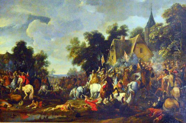 Battle Scene from the 80 Years War - view 1