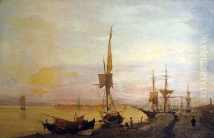 Fishing-Boats by Konstantinos Volanakis