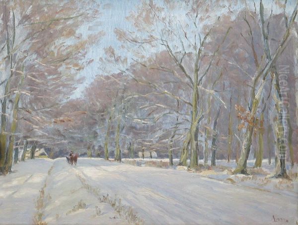 Winter landscape. - view 1