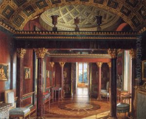 Pushkin(Russia), Agate Rooms of theCatherine Palace by Luigi (Ludwig Osipovich) Premazzi