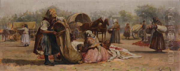 Market scene - view 1