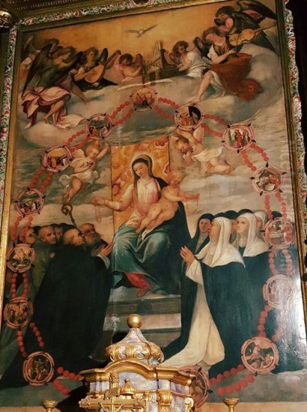 Madonna del Rosario (Damaskinos) - view 1