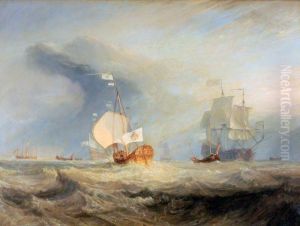 Van Tromp's Barge Entering the Texel, 1645 by J. M. W. Turner