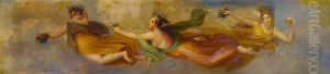 The Horae, or Seasons (anciently supposed to be three), Diffusing Their Several Productions by Henry Howard
