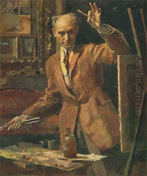 Self-portrait - view 1