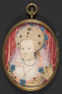 Anne of Denmark by Nicholas Hilliard