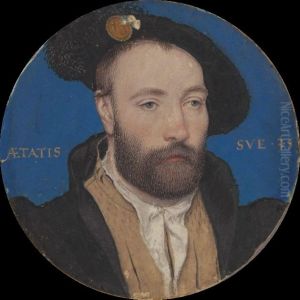 Portrait of a man, probably Sir George Carew (ca.1504-1545) by Hans Holbein the Younger
