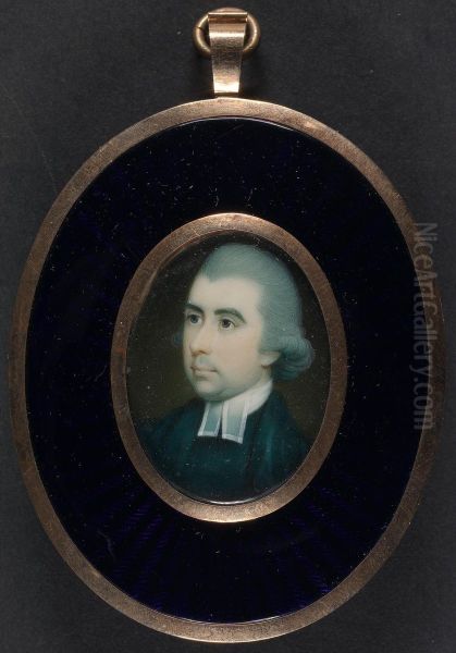 Reverend with Powdered Hair and Black Coat - view 1
