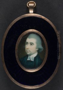 Reverend with Powdered Hair and Black Coat by Richard Crosse