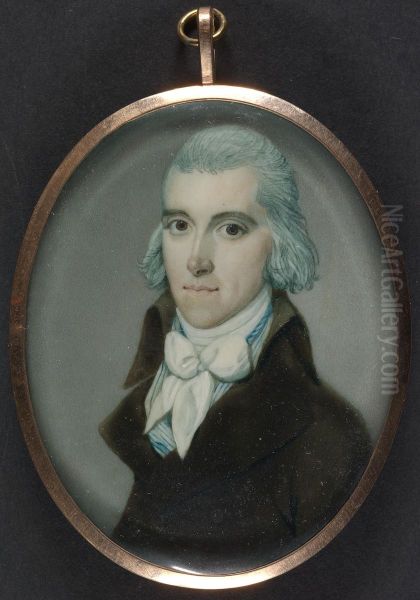 Young Man in a Brown Jacket - view 1