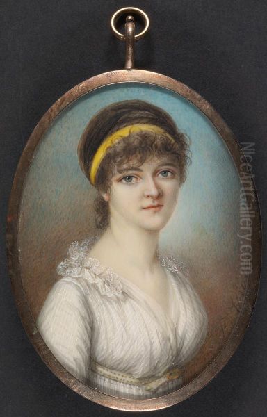 Young Woman with a Yellow Hair Ribbon - view 1
